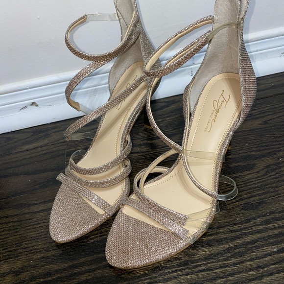 Silver & Rose Gold Vince Camuto Heels - Picture 3 of 5